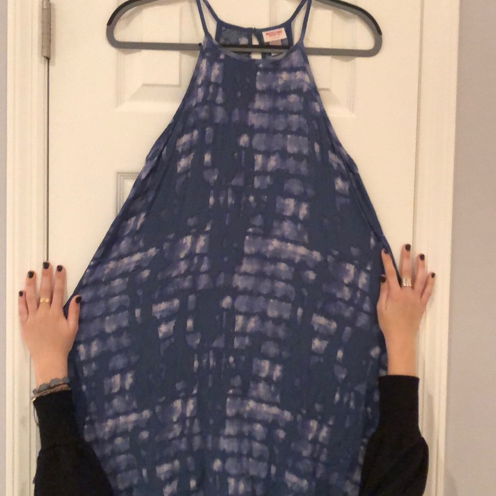 Blue sundress